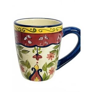 Pier 1 Vallarta Handpainted Earthenware Mug Replacement